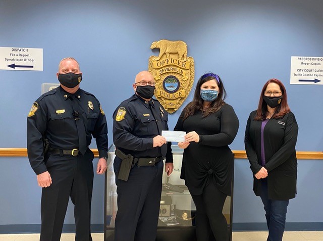 SPD Makes Donation to American Cancer Society